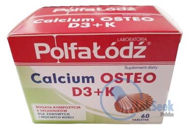 opakowanie-Laboratoria PolfaŁodź® Calcium OSTEO D3+K