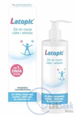 opakowanie-Latopic® Żel do mycia ciała i włosów