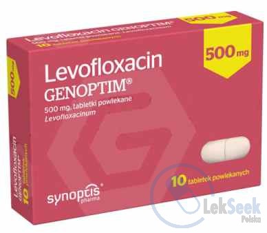 opakowanie-Levofloxacin Genoptim