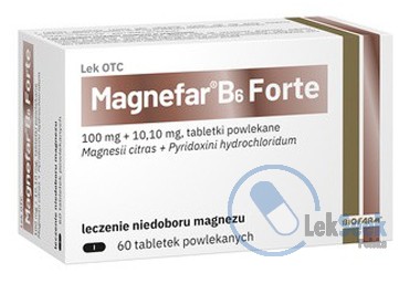 opakowanie-Magnefar® B6 Forte