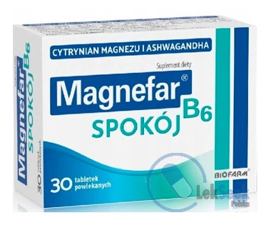 opakowanie-Magnefar® B6 Spokój