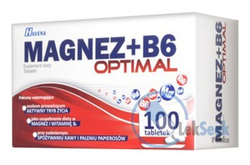 opakowanie-Magnez + B6 Optimal