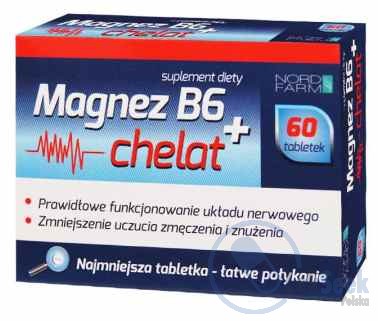opakowanie-Magnez B6 + chelat