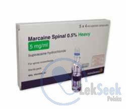 opakowanie-Marcaine® Spinal 0,5% Heavy
