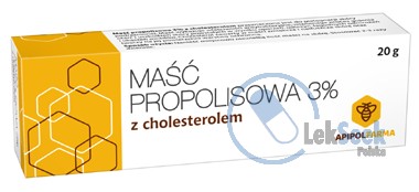 opakowanie-Maść propolisowa 3 % z cholesterolem