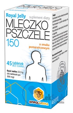 opakowanie-Mleczko pszczele Royal Jelly 150; -300