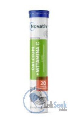 opakowanie-NOVATIV Calcium + Witamina C