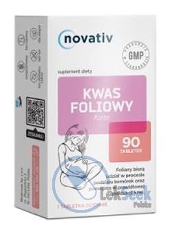 opakowanie-NOVATIV Kwas foliowy forte