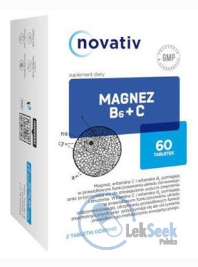 opakowanie-NOVATIV Magnez B6 + C