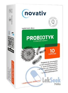 opakowanie-NOVATIV Probiotyk 5 mld bakterii