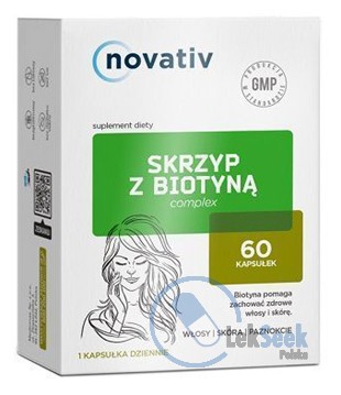 opakowanie-NOVATIV Skrzyp z biotyną complex