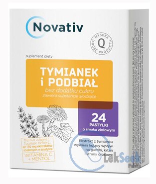 opakowanie-NOVATIV Tymianek i Podbiał