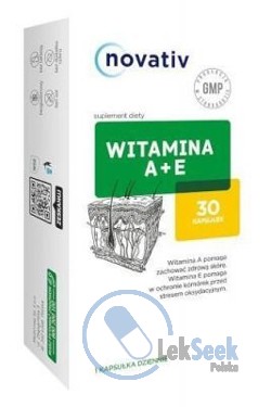 opakowanie-NOVATIV Witamina A+E