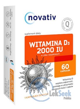 opakowanie-NOVATIV Witamina D3 2000 j.m.