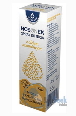 opakowanie-Noson spray do nosa z olejem sezamowym