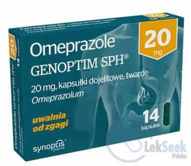 opakowanie-Omeprazole Genoptim SPH