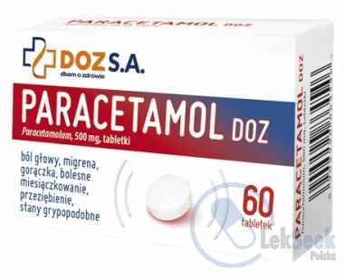 opakowanie-Paracetamol DOZ