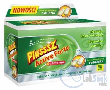opakowanie-Plusssz Active FORTE + lecytyna
