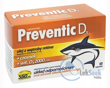 opakowanie-Preventic D3+czosnek