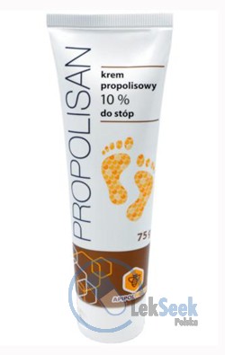opakowanie-Propolisan krem propolisowy 10% do stóp