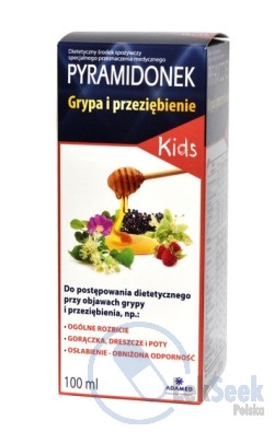 opakowanie-Pyramidonek grypa i przeziębienie Kids