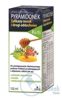 opakowanie-Pyramidonek zatkany nosek i drogi oddechowe Kids