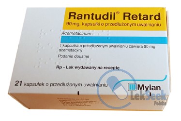 opakowanie-Rantudil Retard