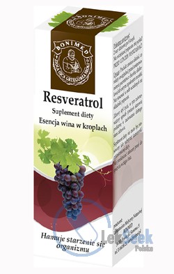 opakowanie-Resveratrol - esencja wina w kroplach