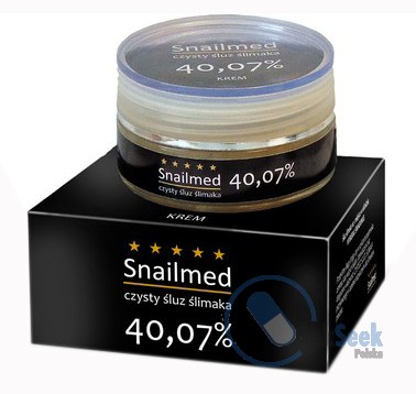 opakowanie-Snailmed krem z czystym śluzem ślimaka 40,07%