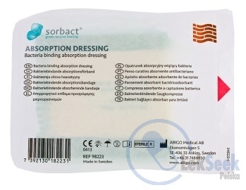 opakowanie-Sorbact® opatrunek adsorpcyjny
