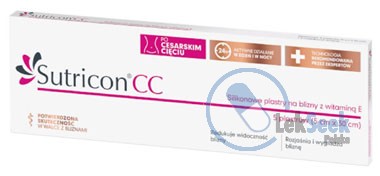 opakowanie-Sutricon® CC Silikonowe plastry na blizny z wit. E