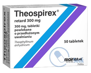 opakowanie-Theospirex® retard; -retard 300 mg