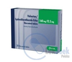 opakowanie-Valsartan + hydrochlorothiazide Krka