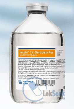 opakowanie-Vamin 14 Electrolyte-Free; -18 Electrolyte-Free