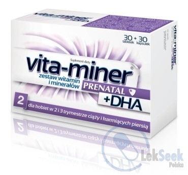 opakowanie-Acti vita-miner Prenatal+DHA