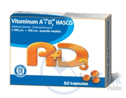 opakowanie-Vitaminum A 2000 + D3 400 Hasco