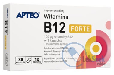 opakowanie-Witamina B12 Forte Apteo