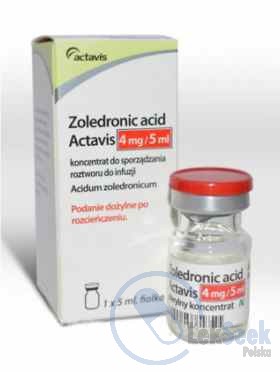 opakowanie-Zoledronic Acid Actavis