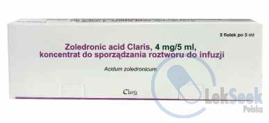 opakowanie-Zoledronic acid Claris