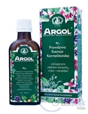 opakowanie-Argol® Essenza Balsamica