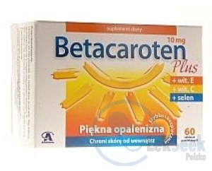 opakowanie-BETACAROTEN 10 mg PLUS