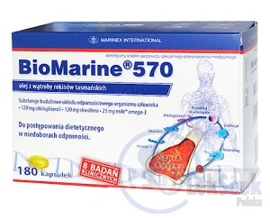 opakowanie-BioMarine 570 olej z wątroby rekina