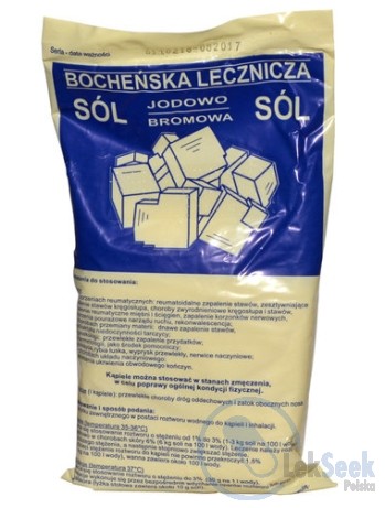 opakowanie-Bocheńska lecznicza sól jodowo-bromowa