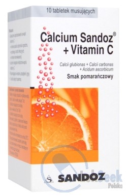 opakowanie-Calcium Sandoz + Vitamin C