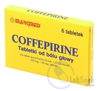 opakowanie-Coffepirine Tabletki od bólu głowy