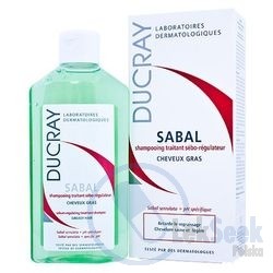 opakowanie-DUCRAY SABAL Szampon do włosów tłustych - regulujący wydzielanie sebum