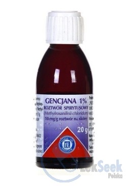 opakowanie-Gencjana 1% roztwór spirytusowy (Pyoctanina)