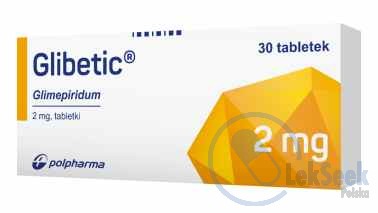 opakowanie-Glibetic 1 mg; -2 mg; -3 mg; -4 mg