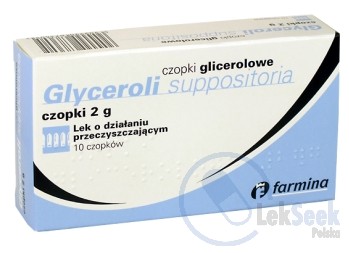 opakowanie-Czopki glicerolowe