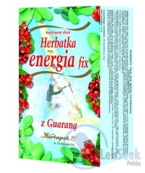 opakowanie-Herbatka Energia z Guaraną